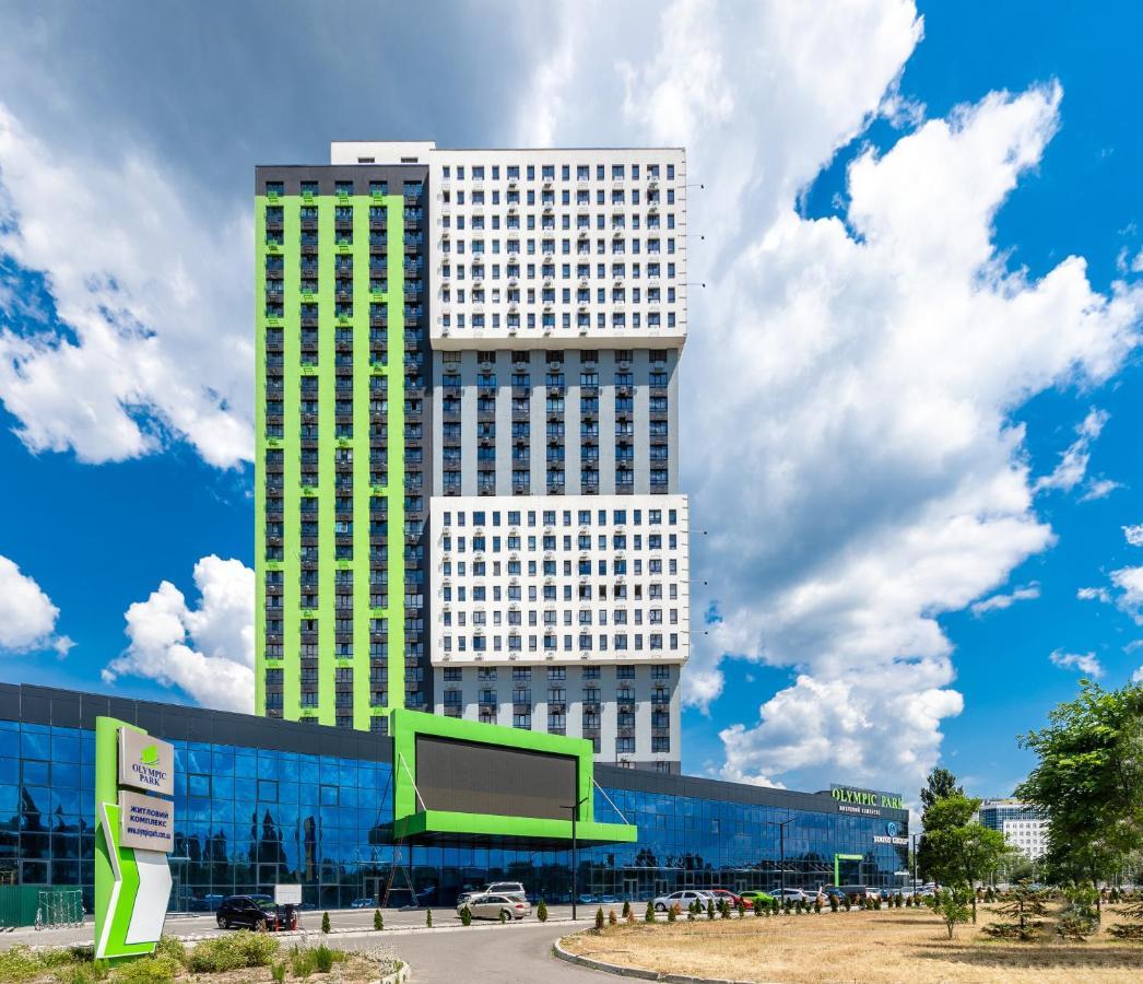 Flatrent Olympic Park, Метро Бориспільська Поруч! Киев Экстерьер фото